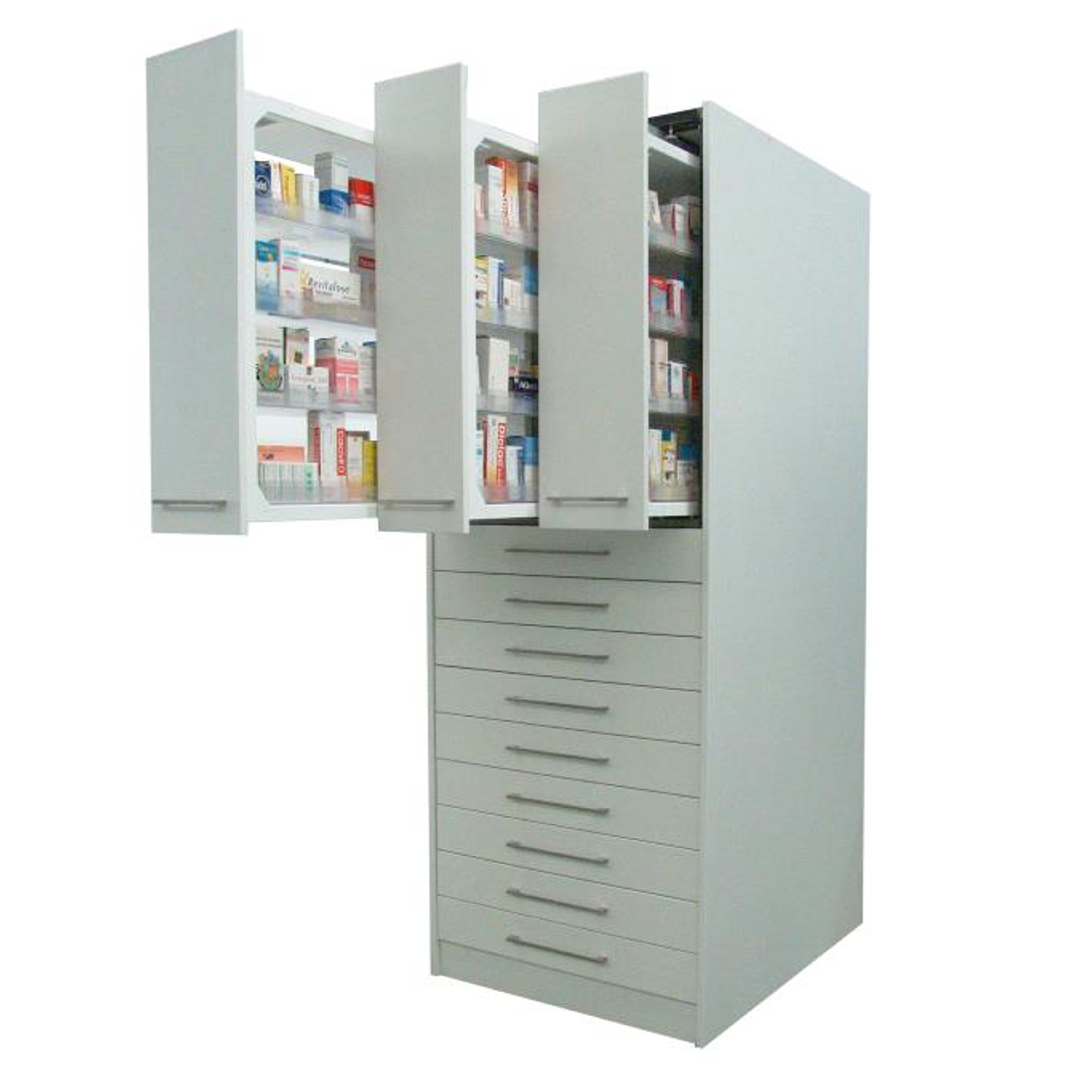 Farmabox bloco de gavetas 80 de 9N+3 de 101