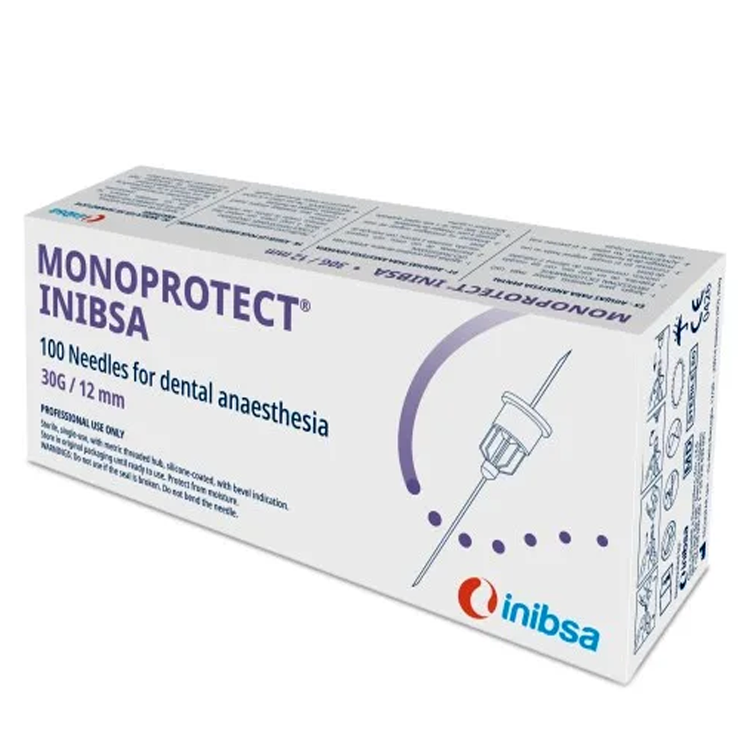 Monoprotect-plus agulhas dentárias 30G/12mm extracurto
