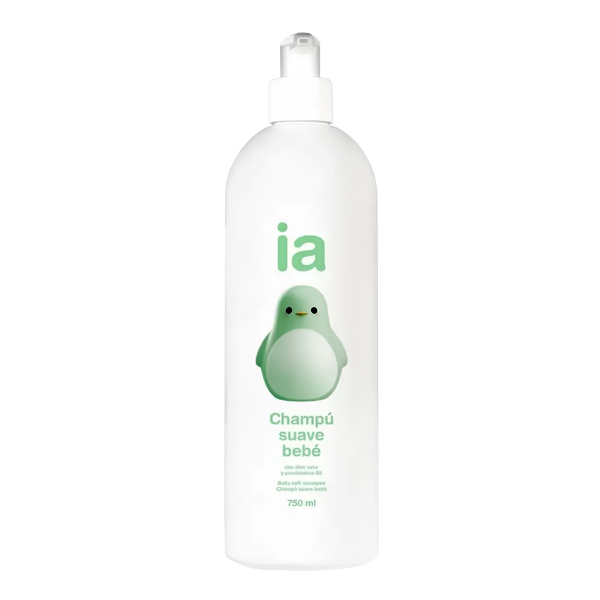 Interapothek champô suave para bebés, 750 ml