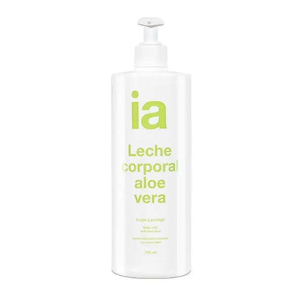 Interapothek Leite corporal hidratante com aloe vera com dosador 750ml