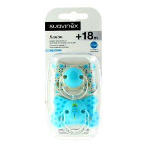 Suavinex chupeta fisiologica azul +18 meses - 2 unidades