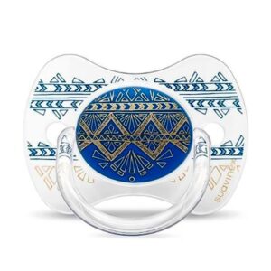 Suavinex chupeta premium fisiológico de silicone, 4-18 meses, cor azul